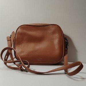 Botkier NY Chelsea Cognac Brown Leather Crossbody Like New!